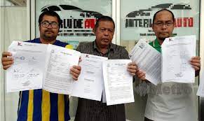Pembelian kenderaan yang di tarik oleh bank / 'finance'. Pajak Geran Kereta Di Bank Rakyat