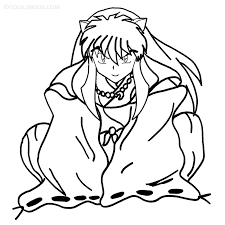 Select from 35653 printable coloring pages of cartoons, animals, nature, bible and many more. Printable Inuyasha Coloring Pages For Kids