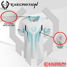 Execration execration return to the void 12. Execration E Sports Jersey Exe 07 Series By Kaizen Ph Lazada Ph