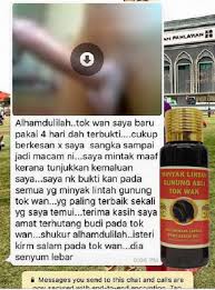Minyak lintah tok wan 100% selamat digunakan tanpa kesan sampingan contohnya seperti rasa panas atau rasa kebas. Rahsia Kehebatan Minyak Lintah Gunung Asli Tok Wan Turun Temurun Petua Tok Minyak Lintah Tokwan