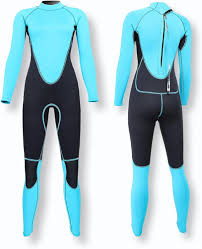 POOSR 3MM Våtdräkt för Kvinnor - Neopren med Solskydd