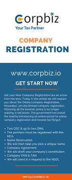 Company Registration Corpbiz Private Limited Company Limited Company Registration