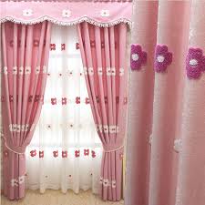 Green&purple / yellow&grey / pink&purplecolor designs. Lovely Pink Chenille Floral Girls Room Nursery Curtains