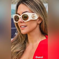 NEW🔥GUCCI Pink Gg0810s 003 New Square-frame Injection Sunglasses
