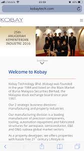 Is an investment holding company. Kobay 6971 é«˜å‰ç§'æŠ€ 6971 Kobay è¯´ä¸Šå°±ä¸Š Sharetisfy