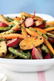 Roasted Baby Spring Vegetables Recipe Recipe Spring Vegetables Recipes Side Dishes For Ham Spring Veggies