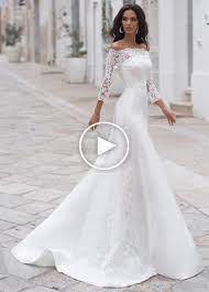 Vestidos De Noiva Simples Winsome Tulle Sweetheart Decote Mermaid Wedding Dresses With Shell R Wedding Dresses Wedding Dress Long Sleeve Dream Wedding Dresses