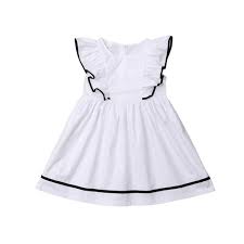 Baby Girl White Casual Dress Online Sale Up To 66 Off