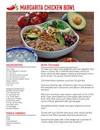 Does chilis have fish tacos. Chili S Margarita Chicken Bowl Recipe Chicken Bowl Recipe Lunch Recipes Healthy Recipes