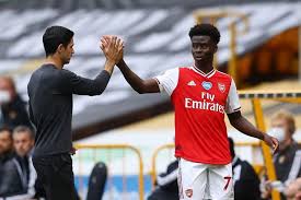 Bukayo saka, 19, from england arsenal fc, since 2019 left midfield market value: Bukayo Saka And William Saliba Handed New Arsenal Shirt Numbers For 2020 21 Season Mirror Online