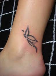 Ankle Butterfly Tattoo By Vinyard83 On Deviantart Butterfly Ankle Tattoos Tattoo Designs For Girls Ankle Tattoo Designs