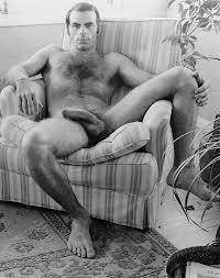 Hairy mature hunk posing naked. Colt vintage pics. by Colt Studio