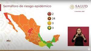 Cdmx y edomex regresan a color rojo : La Mayor Parte Del Pais Esta En Naranja Veracruz Se Va A Verde En El Semaforo Covid 19