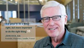 John Dick retires after 50 years! • DFDG Architecture