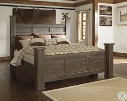 This quality crafted queen platform bed—which does not require a box spring or foundation—includes a bentwood slat system providing exceptional. Quinden Queen Poster Bed King Poster Bed Ashley Furniture Bedroom Mattress Furniture