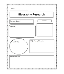 6th Grade Biography Sample For Students Pdf Image Result For Biography Template Pdf Biography Template Biography Book Report Template Writing Outline