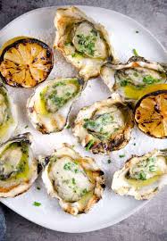 Oysters on half shell recipes. Grilled Oysters With White Wine Butter Sauce Vindulge