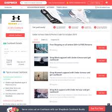 Under Armour 30 Cashback Uniqlo 20 Cashback Exp Book Depository 50 Cashback Exp Shopback Under Armour Sale Uniqlo Cashback