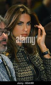 Katherine Webb, the girl fiend of Alabama quarterback A.J. Webb, attends a  press conference about Super Bowl XLVII in New Orleans