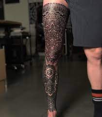 Nathan Mould Leg Tattoo Men Leg Sleeve Tattoo Mandala Tattoo Sleeve