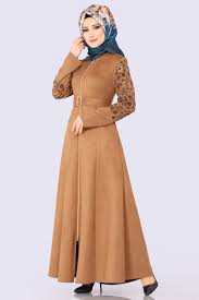 Modaselvim Ferace Kolu Lazerli Suet Ferace Ah3195 Taba Muslim Fashion Dress Hijabista Fashion Muslim Fashion Outfits