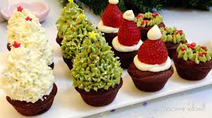 Christmas tree brownies dinner at the zoo. Diy Mini Holiday Christmas Brownies 4 Ways D For Delicious Youtube