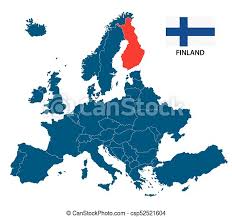 Ver más ideas sobre finlandia, laponia finlandia, perros de trineo. Europa Mapa Finlandes Finland Isolado Ilustracao Destacado Bandeira Vetorial Fundo Branca Canstock
