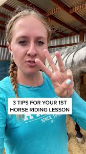 3 tips for your first horse riding lesson!