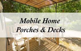 Mobile home designs are much different that the long, rectangular one size fits this is quite the extensive list to choose from, but not all design ideas work well with every house style. Mobile Home Porches Decks Guide Mobile Home Repair