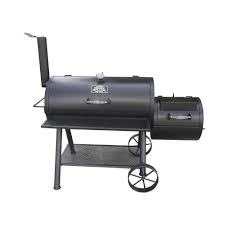 Smoke Hollow Deluxe Pro Charcoal Smoker And Grill Wagon In Black Sh36208 Ds The Home Depot Charcoal Smoker Barrel Grill Best Charcoal Grill