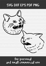 Meme Svg Funny Cats Cat Svg Meme Svg Dxf Eps Pdf Png Etsy Cat Clipart Cat Memes Funny Cats