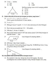 Matematika Kelas 4 Halaman 6 Latihan 2 At Soalkunci