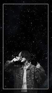 Maybe you would like to learn more about one of these? Lil Peep Black Black And White Space Star Shopping Stars Hd Mobile Wallpaper Peakpx