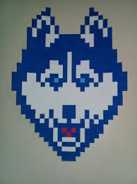 Pixel Art Husky Perro Ciberiano Con Imagenes Arte Perros Husky