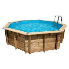 piscine carrefour ubbink piscine en bois ocea prix 1 899 00 euros iziva com piscine bois piscine hors sol piscine bois octogonale