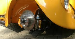 Kershner Disc Brakes And Olin Shocks On 75 Euro Looker Beetle Garagem