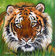 Tigre De Bengala Jpg Painting By Antonio Munoz Rodriguez Artmajeur