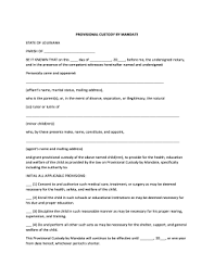 You hear about it in court, in newspapers, on television, and even in business. Provisional Custody By Mandate Louisiana Form Fill Out And Sign Printable Pdf Template Signnow