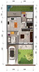 Pictures gallery of desain rumah minimalis type 36/60. 60 Denah Rumah Type 36 Desain Minimalis 1 2 Lantai Rumahpedia