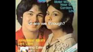 I'm leaving it all up to you/nora aunor and Christopher de leon