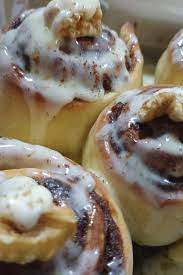 Clone Of A Cinnabon Recipe Cinnabon Recipe Homemade Breakfast Sausage Breakfast Sweets