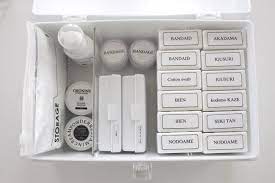 first aid 救急箱 119 lサイズ 1コ入 救急箱 インテリア 収納 薬箱