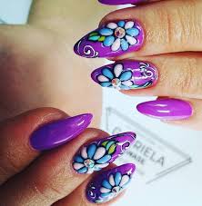 These nails show how to wear the combo in style! Best Purple Nail Design Ideas In 2019