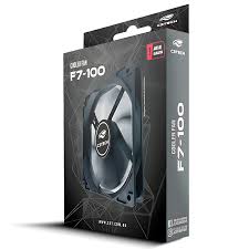 COOLER PARA GABINETE C3TECH 120X120X25MM PRETO F7100BK