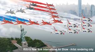 Their backgrounds hint at the wide. Red Arrows Thunderbirds F 22 Demo Team And F 35 Demo Team To Conduct Historic Flight Airshow News