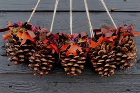 Toujours avec des éléments naturels, vous pouvez réaliser une guirlande de. 1001 Idees Pour Faire Une Creation Avec Des Pommes De Pins