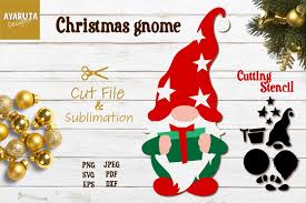 Jpeg or png for printing and other software programs. Christmas Gnome Svg Holiday Clipart And Cutting Stencil 938041 Paper Cutting Design Bundles