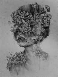Eff Moth Mouth Surreal Portrait Decay Art Jessica Stewart