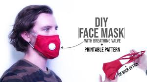 2 please check your scale here after print. Face Mask With Breathing Valve Diy Youtube