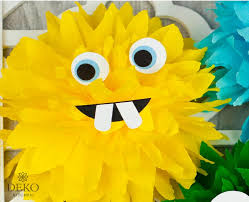 Erste einfache schneideübungen,vorlagen zum ausdrucken, ausschneiden. Diy Lustige Monster Aus Krepppapier Deko Kitchen